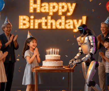 Cyber Explorer: The Interactive Humanoid Trio - Humanoid Robot Birthday Surprise