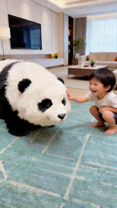 Standard - Giant Panda Robot (Unitree Go2)